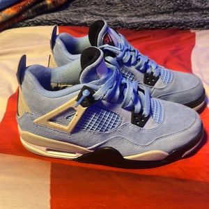 Mens jordan 4 unc blue